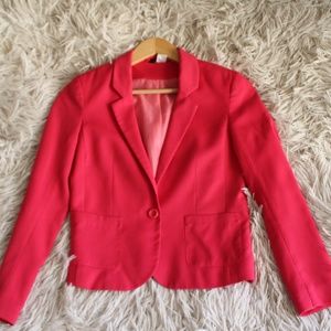 H&M Hot Pink Blazer Size 6